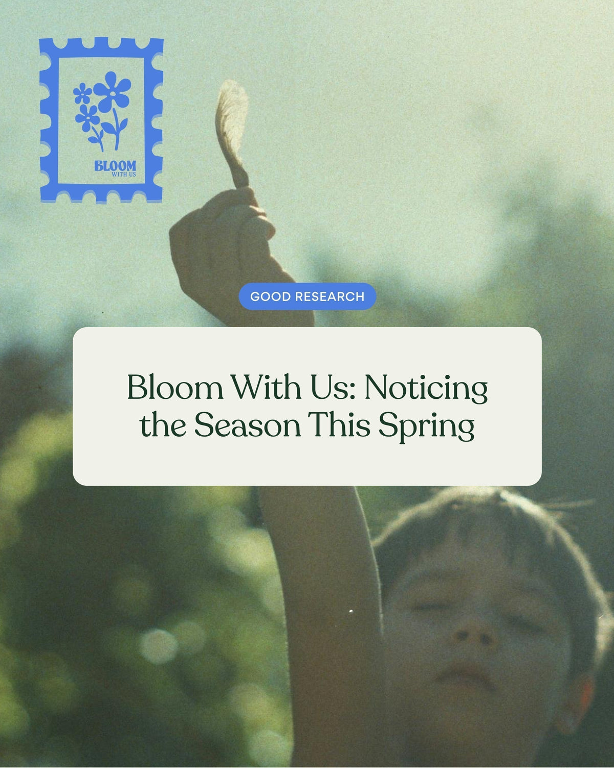 Bloom With Us: Noticing the Season This Spring